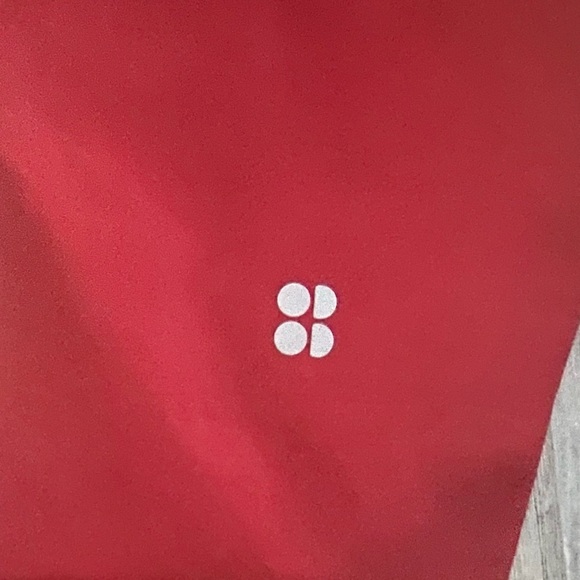 EUC Sweaty Betty Power 7/8 Workout Leggings Cardinal Red Size Small - Picture 4 of 6